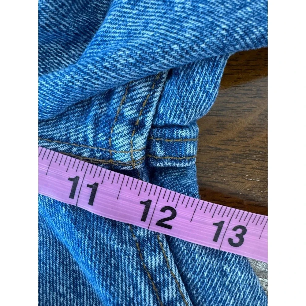 Vintage Levis 540 Jeans Mens 32x28 Blue Relaxed High Rise Tapered Leg Denim 80s